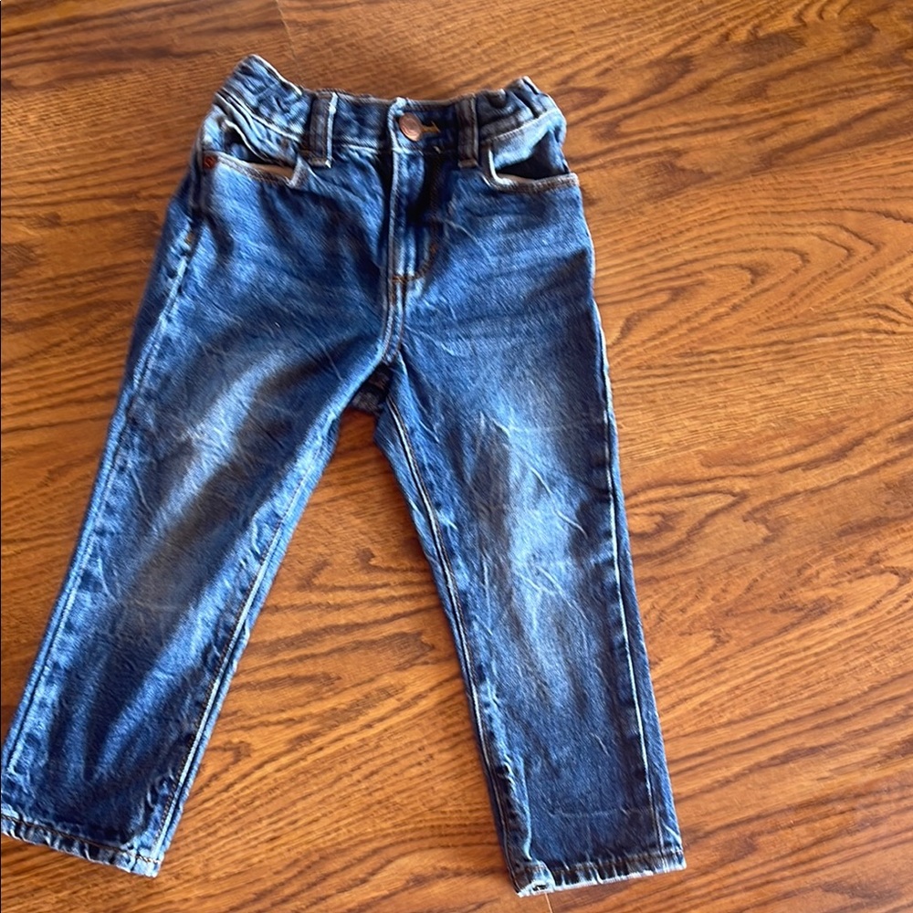 Old Navy Blue Straight-Leg Jeans with Classic Wash